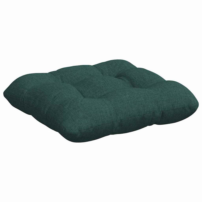 Cuscini per Seduta 4 pcs Verde Scuro 45 x 45 x 12 cm Tessuto 42015108