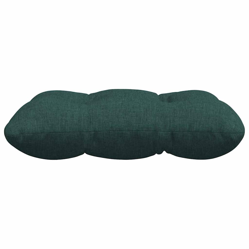 Cuscini per Seduta 4 pcs Verde Scuro 45 x 45 x 12 cm Tessuto 42015108