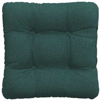 Cuscini per Seduta 4 pcs Verde Scuro 45 x 45 x 12 cm Tessuto 42015108