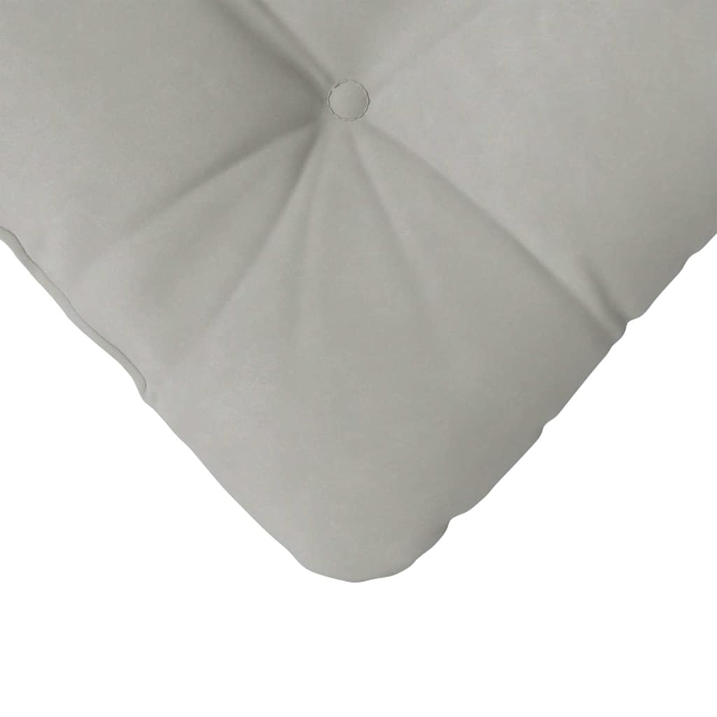 Cuscini per Seduta 4 pcs Grigio chiaro 45 x 45 cm 42015133