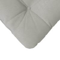 Cuscini per Seduta 4 pcs Grigio chiaro 45 x 45 cm 42015133