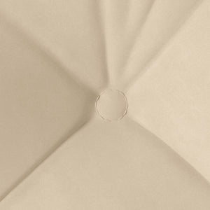 Cuscini per Seduta 4 pcs Crema 45 x 45 cm Tessuto in Microfibra 42015136