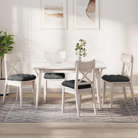 Cuscini per Seduta 4 pcs Grigio scuro 45 x 45 cm 42015139