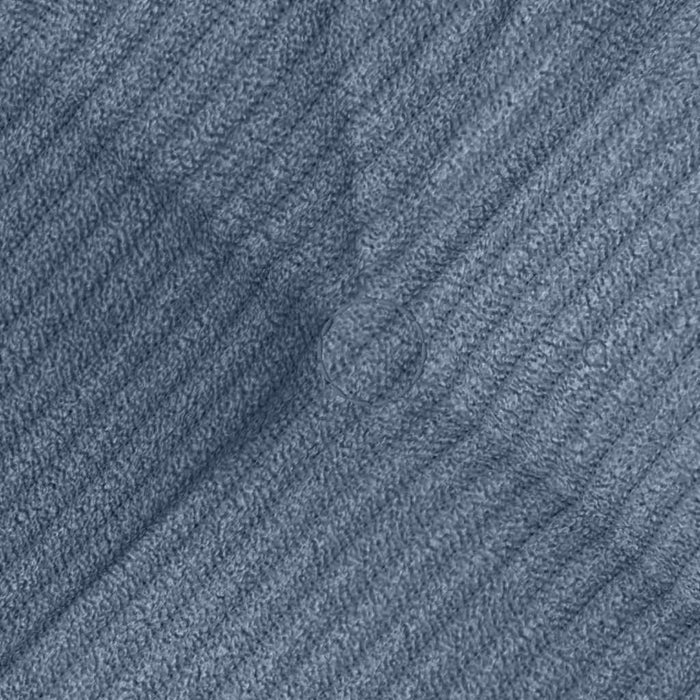 Cuscini per Seduta 4 pcs Blu 45 x 45 cm Tessuto in Cords 42015141