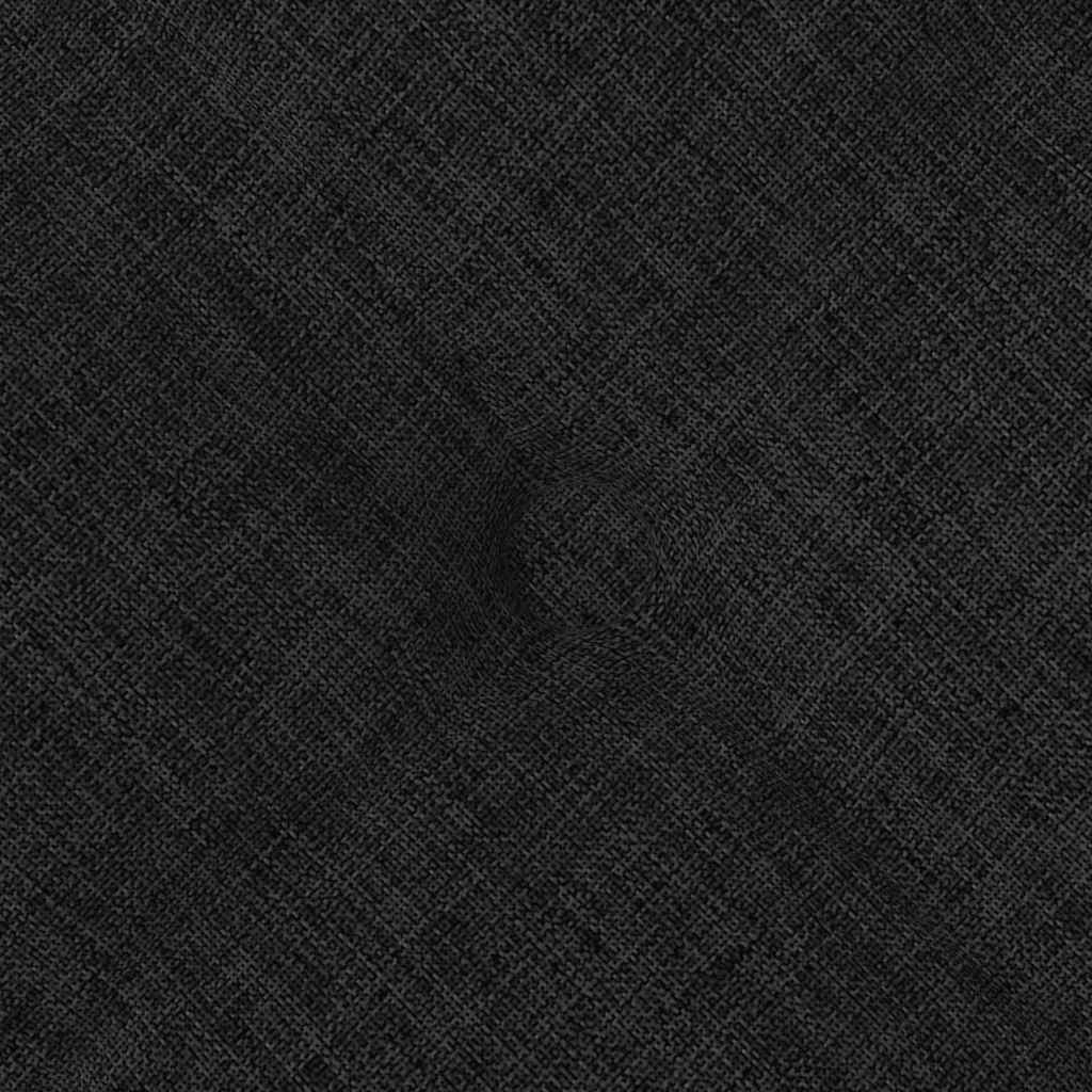 Cuscini per Seduta 2 pcs Nero 40 x 40 x 6 cm Tessuto 42015148