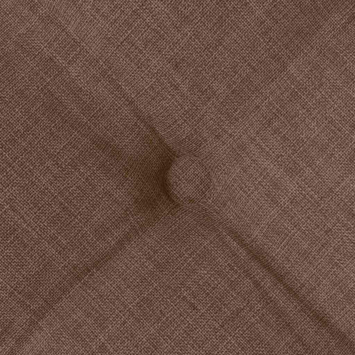 Cuscini per Seduta 2 pcs Marrone 40 x 40 x 6 cm Tessuto 42015150