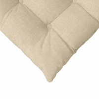 Cuscini per Seduta 2 pcs Crema 40 x 40 x 6 cm Tessuto 42015153
