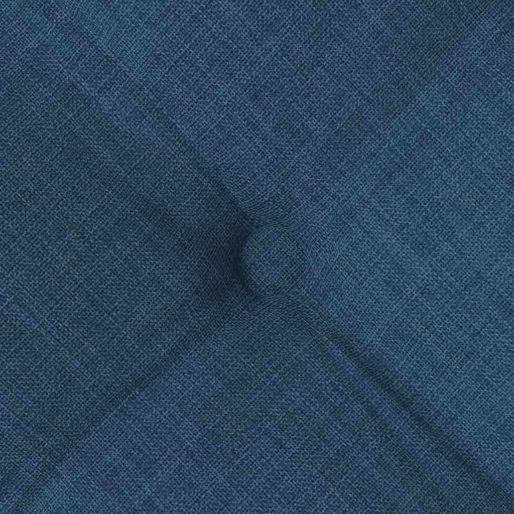 Cuscini per Seduta 2 pcs Blu 40 x 40 x 6 cm Tessuto 42015154