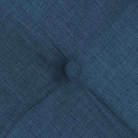 Cuscini per Seduta 2 pcs Blu 40 x 40 x 6 cm Tessuto 42015154