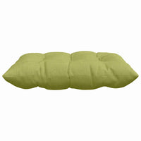 Cuscini per Seduta 2 pcs Verde chiaro 40 x 40 x 6 cm Tessuto 42015156