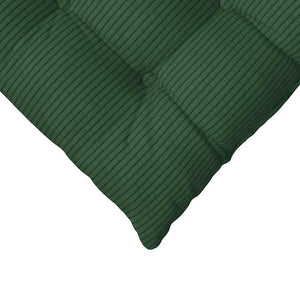 Cuscini per Seduta 4 pcs Verde Scuro 40 x 40 x 6 cm 42015186