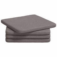 Cuscini per Seduta 4 pcs Talpa 40 x 40 x 3 cm Tessuto 42015195