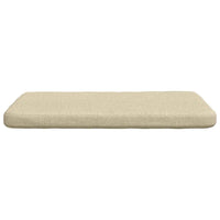 Cuscini per Seduta 4 pcs Crema 40 x 40 x 3 cm Tessuto 42015196