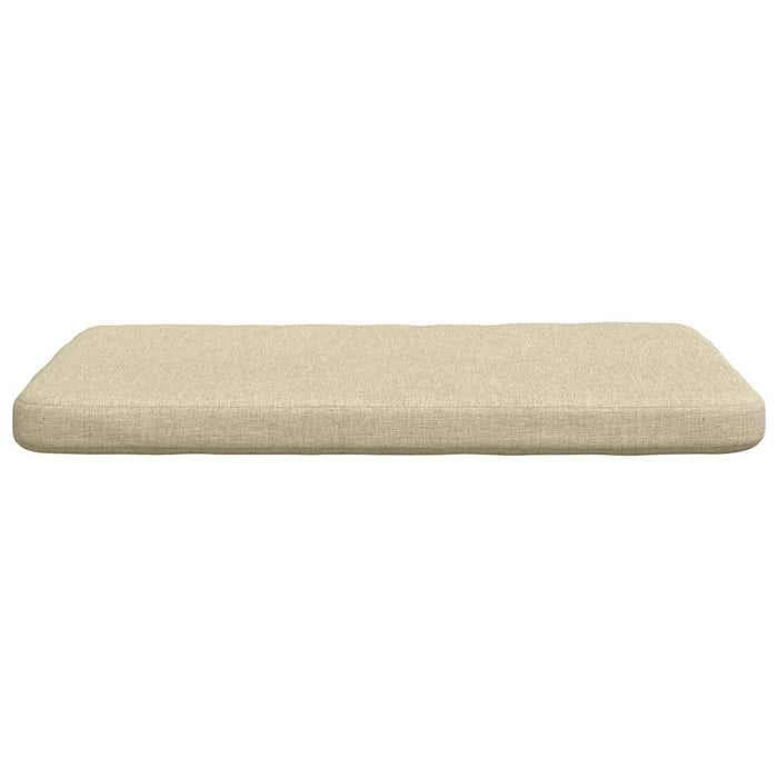 Cuscini per Seduta 4 pcs Crema 40 x 40 x 3 cm Tessuto 42015196