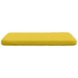 Cuscini per Seduta 4 pcs Giallo Chiaro 40 x 40 x 3 cm Tessuto 42015198