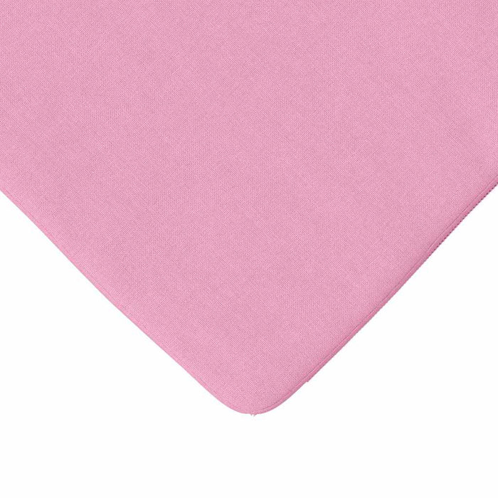 Cuscini per Seduta 4 pcs Rosa 40 x 40 x 3 cm Tessuto 42015204
