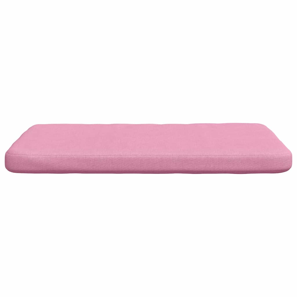 Cuscini per Seduta 4 pcs Rosa 40 x 40 x 3 cm Tessuto 42015204