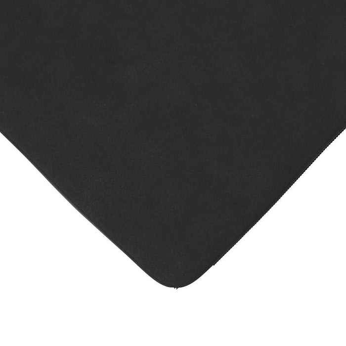 Cuscini per Seduta 4 pcs Nero 40 x 40 x 3 cm Velluto 42015212