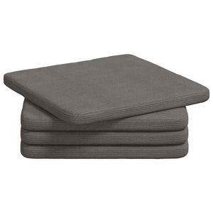 Cuscini per Seduta 4 pcs Grigio chiaro 40 x 40 x 3 cm 42015224