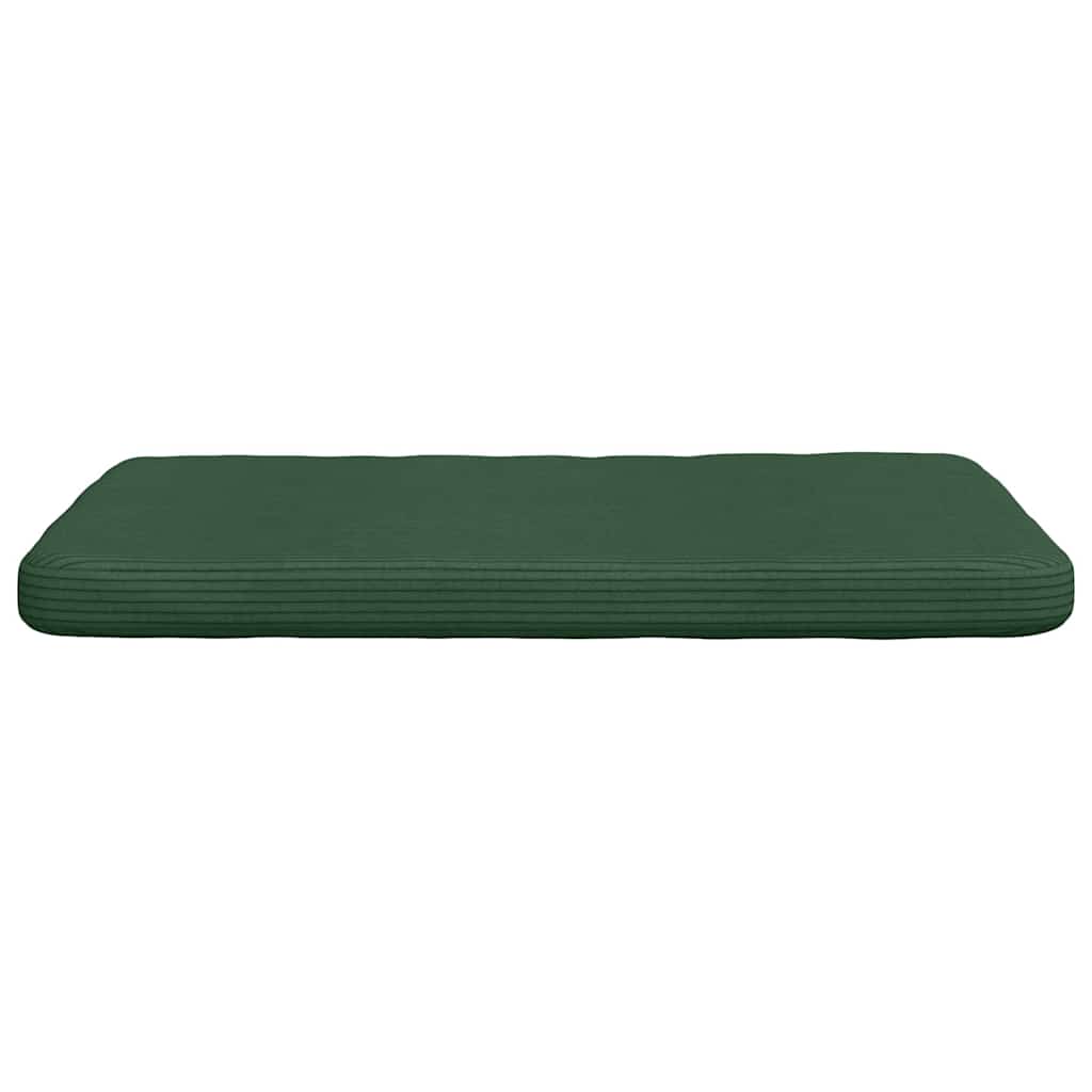Cuscini per Seduta 4 pcs Verde Scuro 40 x 40 x 3 cm 42015229