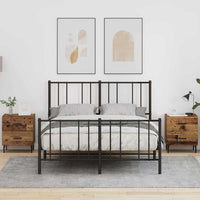 Armadio da Notte 2 pcs Legno vecchio 40 x 35 x 47,5 cm 884066