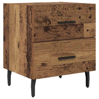 Armadio da Notte 2 pcs Legno vecchio 40 x 35 x 47,5 cm 884066