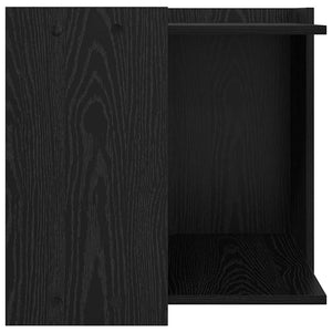 Rifugio per lettiera per gatti Rovere nero 53 x 53 x 51 cm 884069