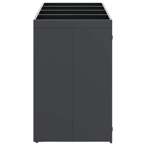 Contenitore per Rifiuti per 4 Bidoni Antracite 3394745