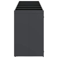 Contenitore per Rifiuti per 6 Bidoni Antracite 3394747