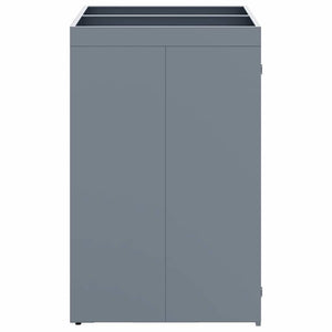 Contenitore per Rifiuti per 2 Bidoni Grigio chiaro 3394748