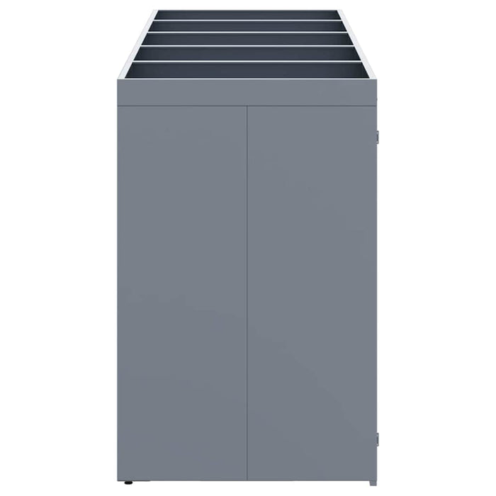 Contenitore per Rifiuti per 5 Bidoni Grigio chiaro 3394751