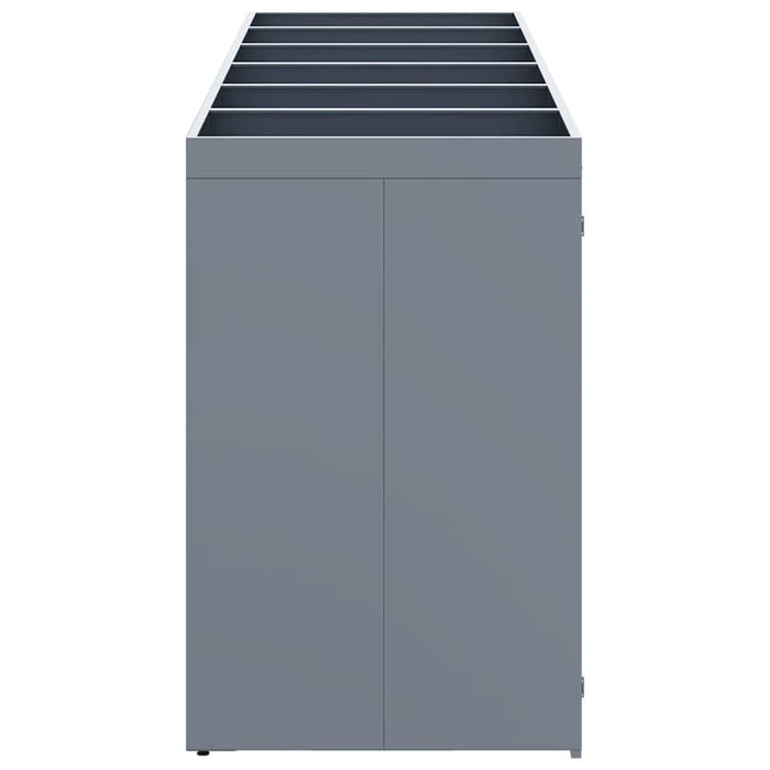 Contenitore per Rifiuti per 6 Bidoni Grigio chiaro 3394752