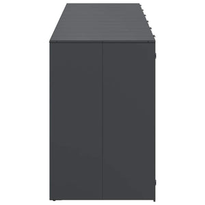 Contenitore per Rifiuti per 3 Bidoni Antracite 3394772