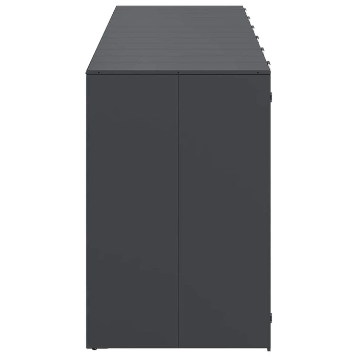 Contenitore per Rifiuti per 3 Bidoni Antracite 3394772