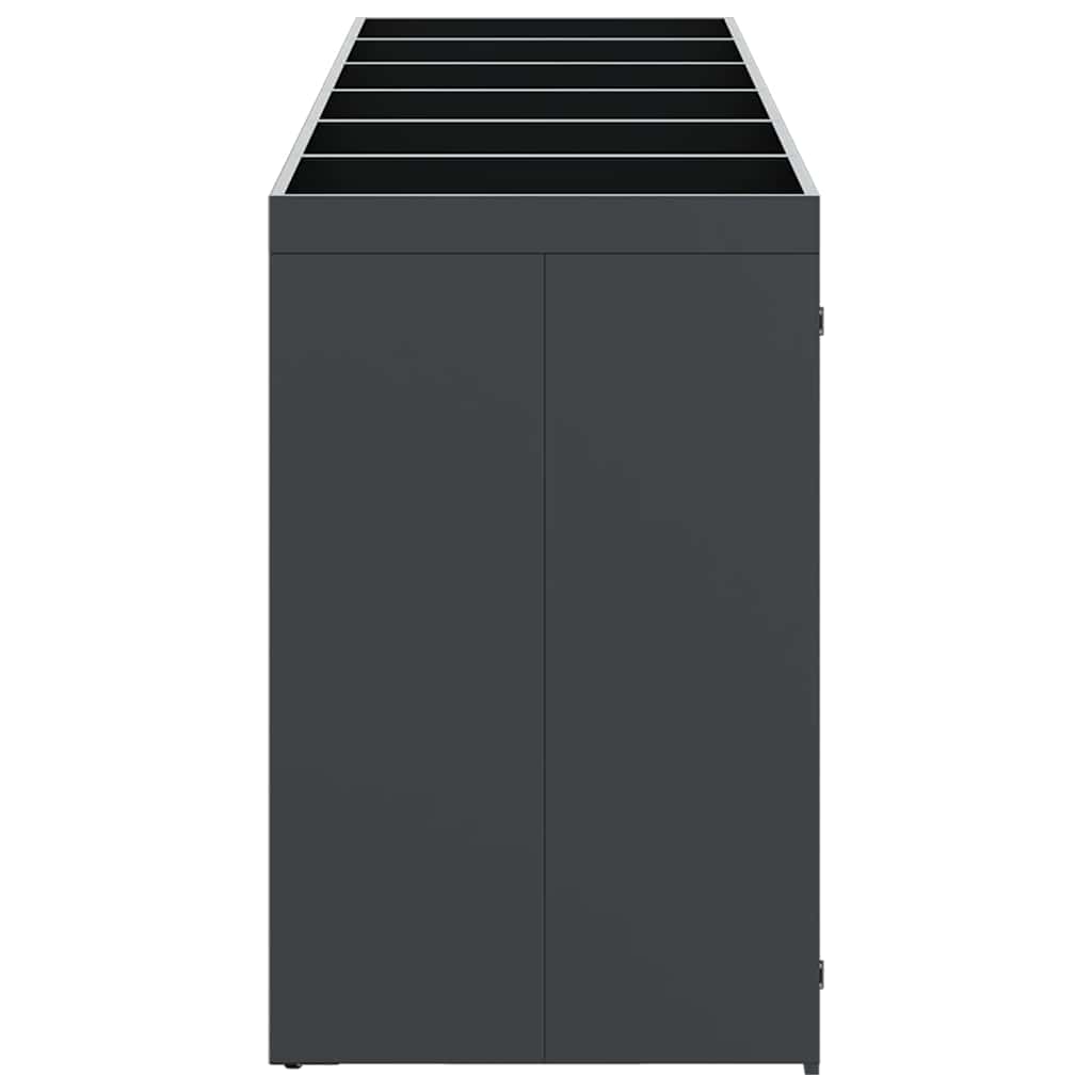 Contenitore per Rifiuti per 3 Bidoni Antracite 3394777