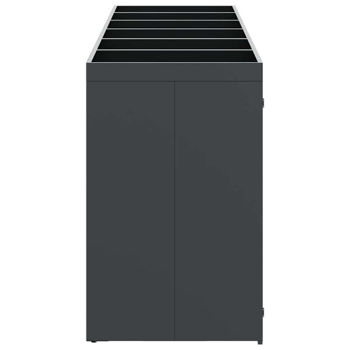 Contenitore per Rifiuti per 3 Bidoni Antracite 3394777