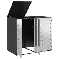 Contenitore per Rifiuti per 3 Bidoni Antracite 3394778