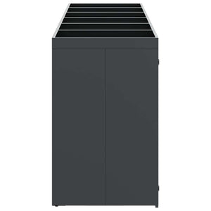 Contenitore per Rifiuti per 3 Bidoni Antracite 3394787