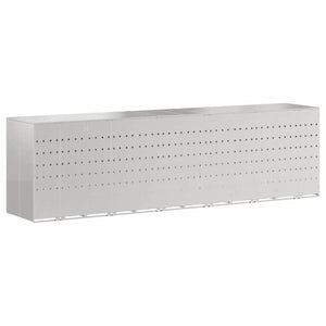 Contenitore per Rifiuti per 3 Bidoni Argento 3394792