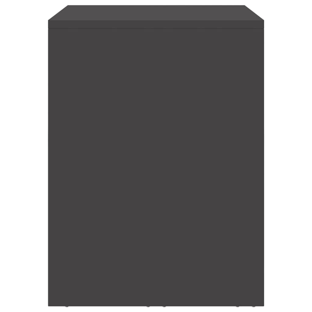 Armadio a muro per garage Nero 90 x 40 x 53 cm 883260