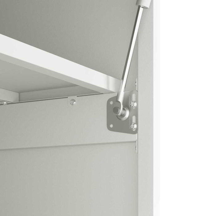 Armadio a muro per garage Bianco 90 x 40 x 53 cm 883261