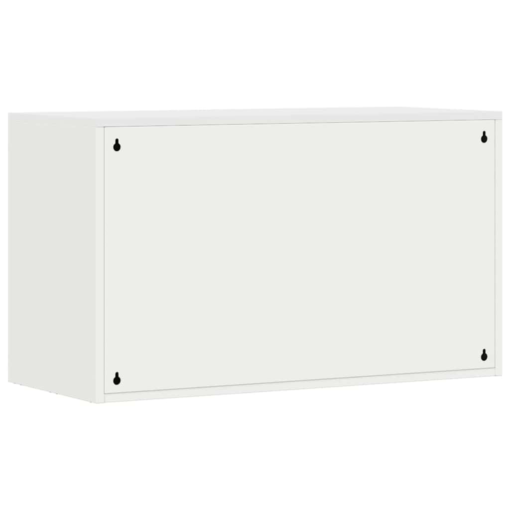 Armadio a muro per garage Bianco 90 x 40 x 53 cm 883261