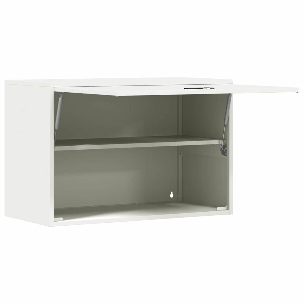 Armadio a muro per garage Bianco 80 x 40 x 53 cm 883265