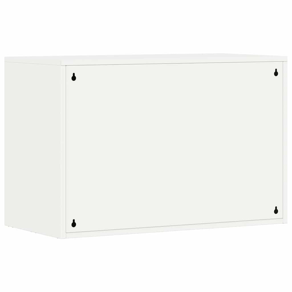 Armadio a muro per garage Bianco 80 x 40 x 53 cm 883265