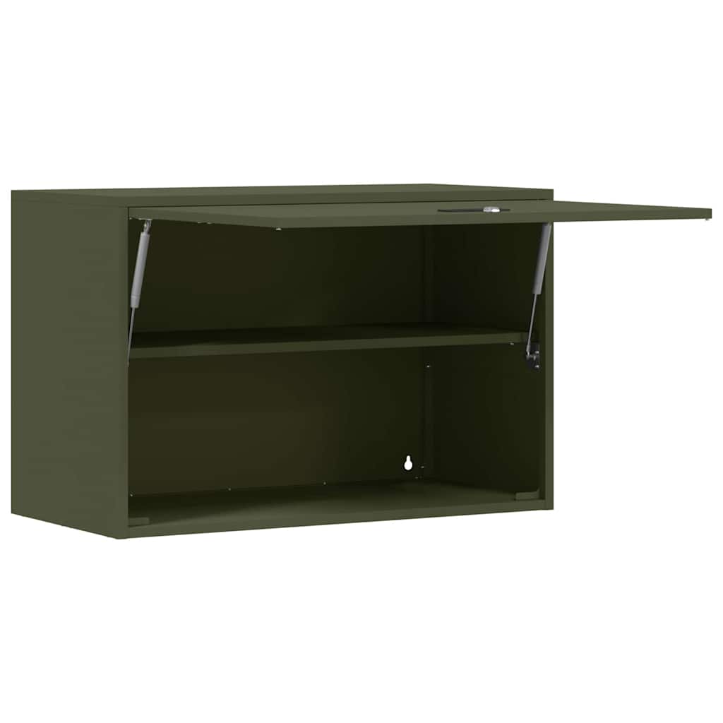Armadio a muro per garage Oliver verde 80 x 40 x 53 cm 883267