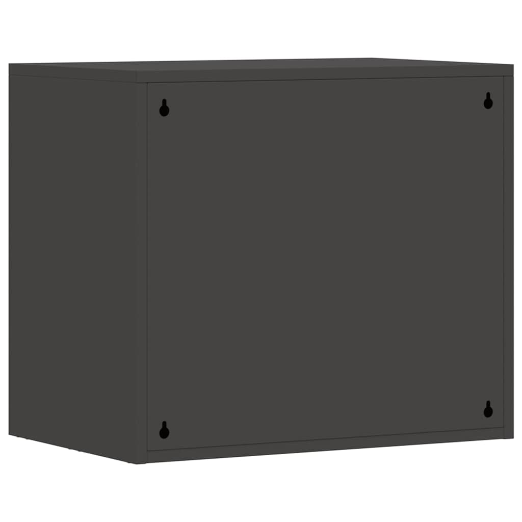 Armadio a muro per garage Nero 60 x 40 x 53 cm 883268