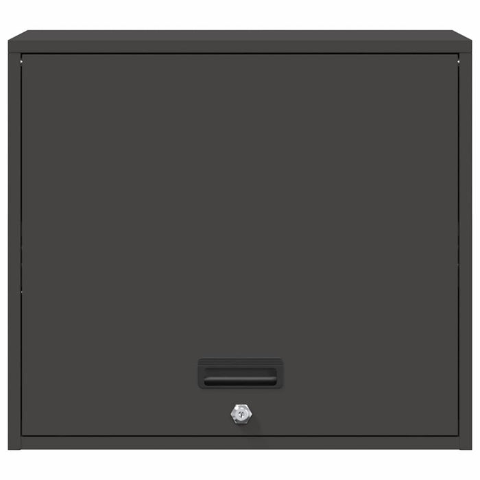 Armadio a muro per garage Nero 60 x 40 x 53 cm 883268