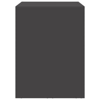 Armadio a muro per garage Nero 90 x 33 x 35 cm 883272