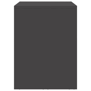 Armadio a muro per garage Nero 90 x 33 x 35 cm 883272