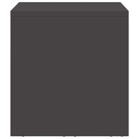 Armadio a muro per garage Nero 60 x 33 x 35 cm 883280